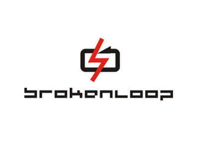 Diseño logotipo: brokenloop. Webzine especializado en Música electrónica