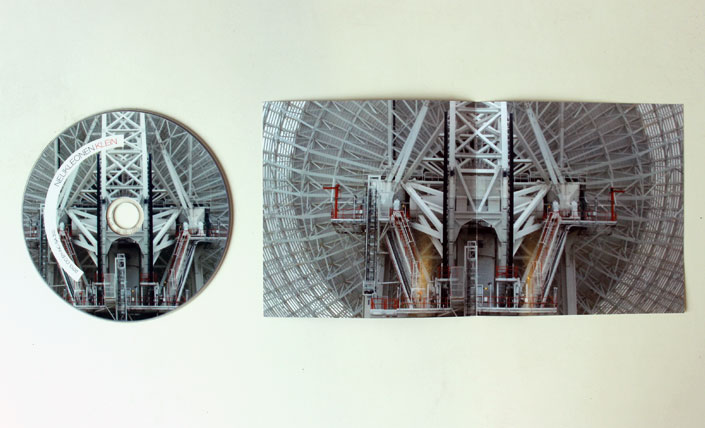 Diseño de arte CD "Klein" de Neukleonen